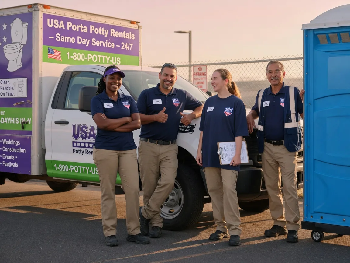 Porta Potty Rental company in Goldsmith, TX