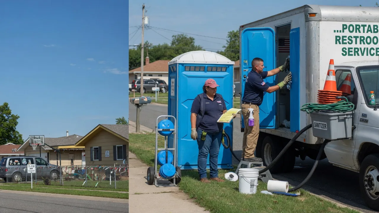 Portable Toilet Rental in Goldsmith, TX near me